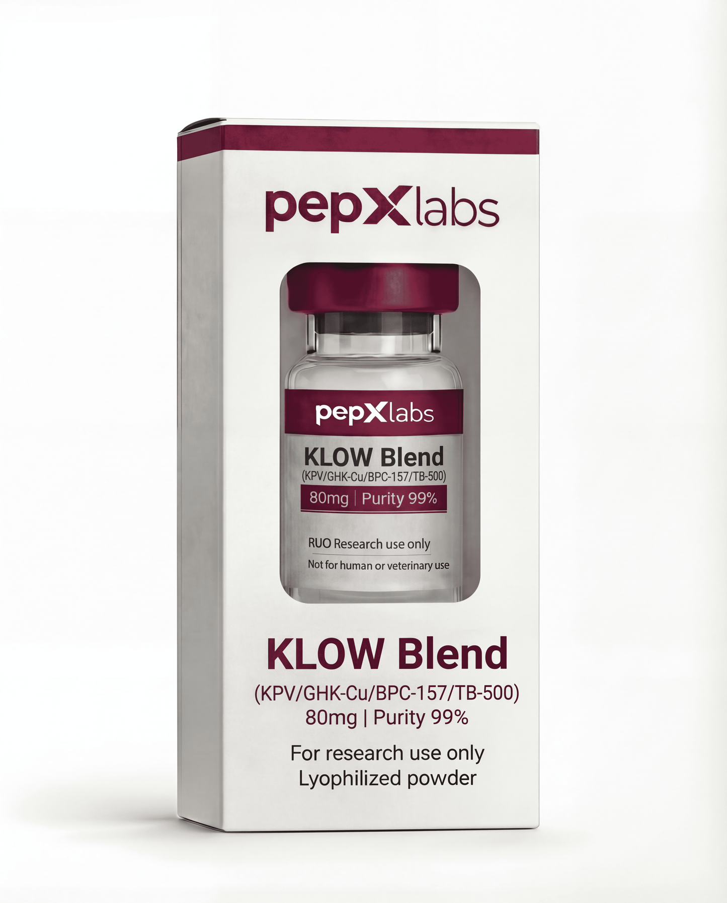 KLOW Blend (KPV/GHK-Cu/BPC-157/TB-500)